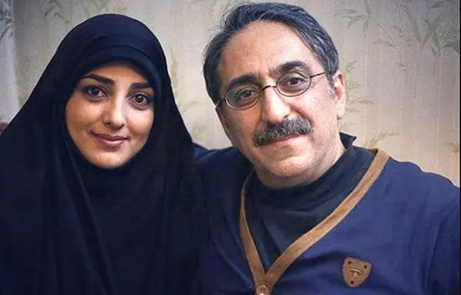  قاب خانوادگی مجری تلویزیون در هیئت + تصویر