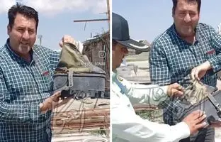  ماجرای پیدا شدن کفش فرازمینی‌ها در بناب! + ویدئو