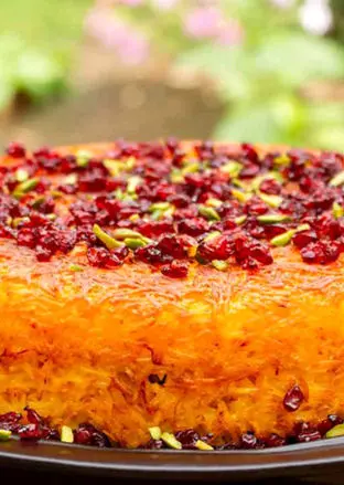 طرز تهیه ته چین مرغ ساده و زعفرانی به سبک رستورانی + آموزش پخت ته چین در فر و قابلمه