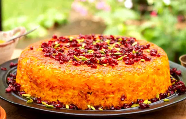 طرز تهیه ته چین مرغ ساده و زعفرانی به سبک رستورانی + آموزش پخت ته چین در فر و قابلمه
