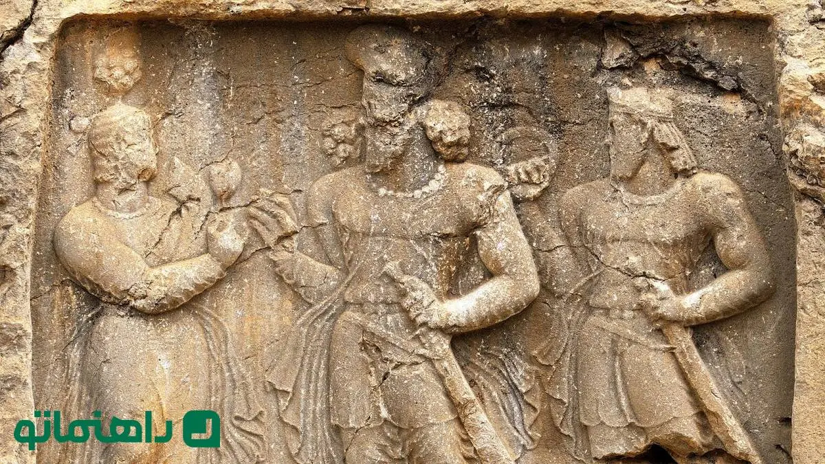 رد باستانی جشن سپندارمذگان ؛ زنانی که در آثار باستانی ساسانیان جاودانه شدند