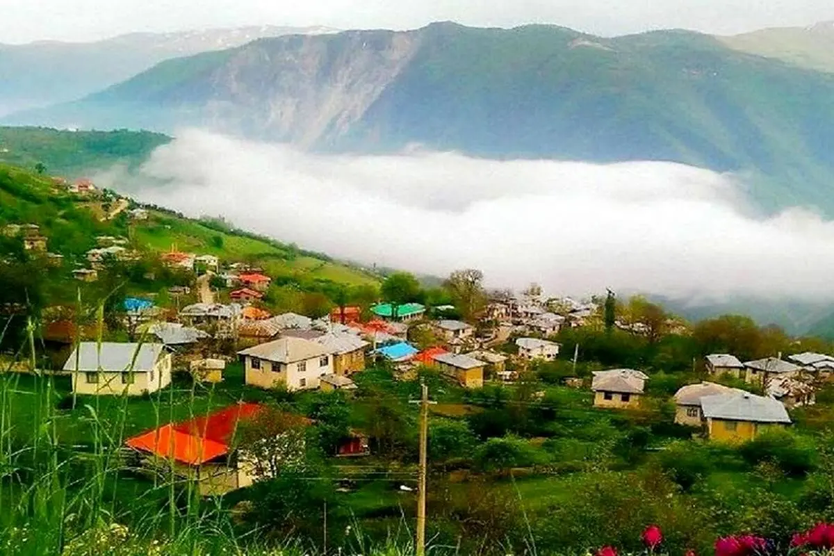  سفر به گذشته؛ منظرۀ یک روستا در مازندران در دوران قاجار + عکس