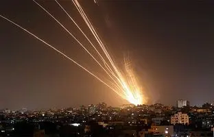 حمله هوایی اسرائیل به مرز سوریه و لبنان + ویدئو