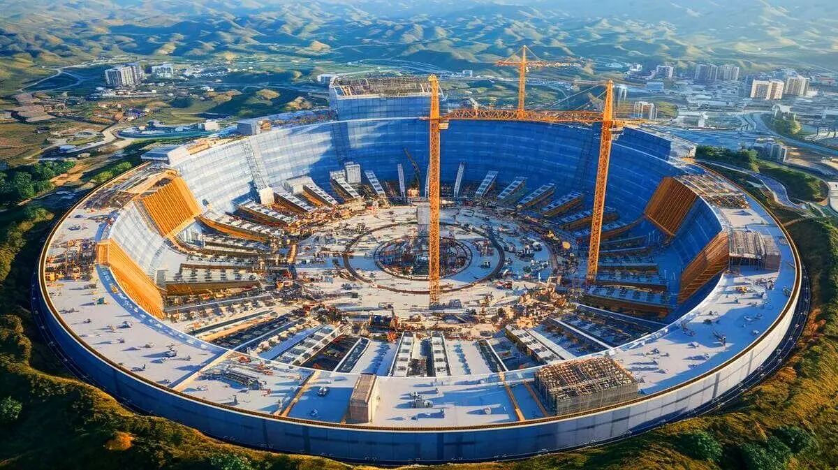 چین مخفیانه در حال ساخت یک اَبَرپایگاه زیرزمینی نظامی است!