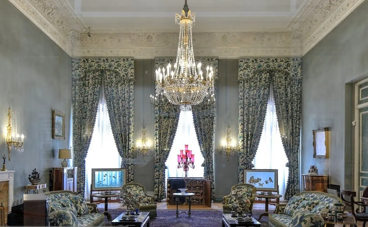 نمای داخلی کاخ سعدآباد + تصاویر