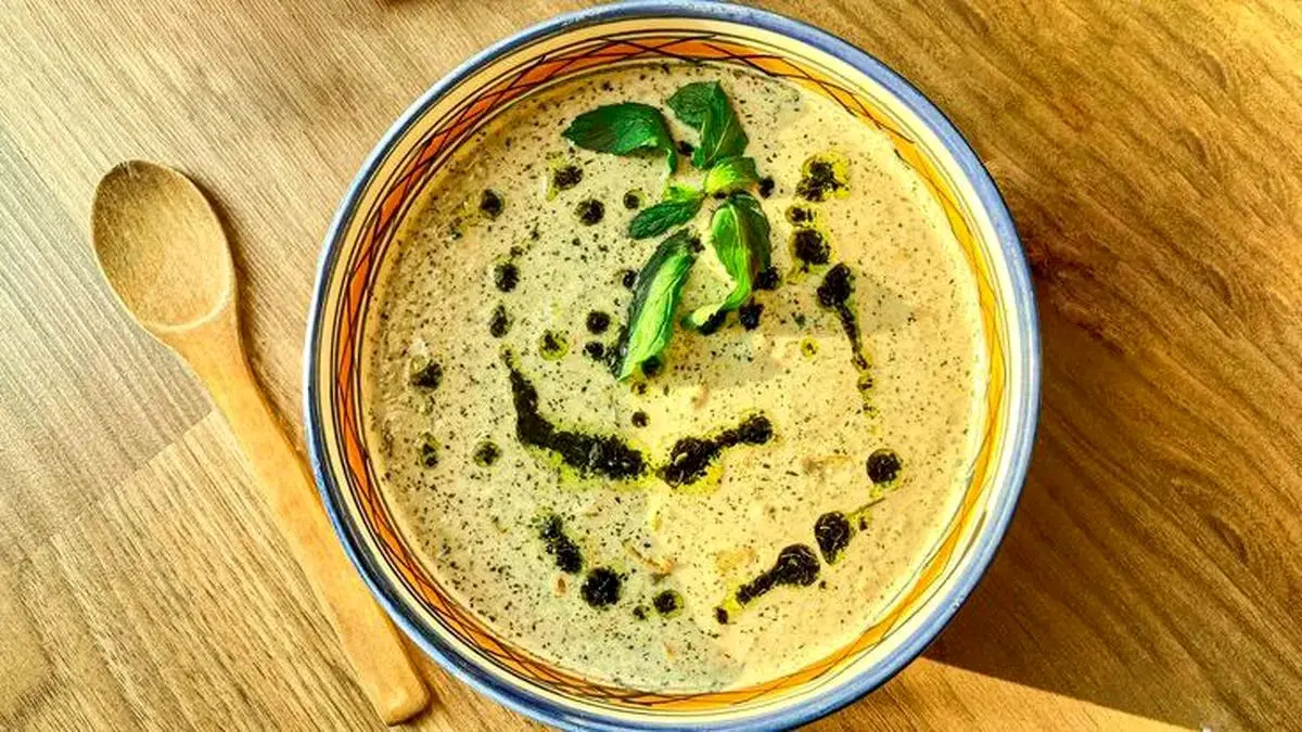  آبگوشت بادمجان و کشک همدانی – ترکیب بی‌نظیر بادمجان و گوشت و کشک 