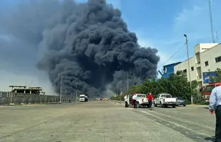  آتش‌ بندرشهید رجایی مهار شد