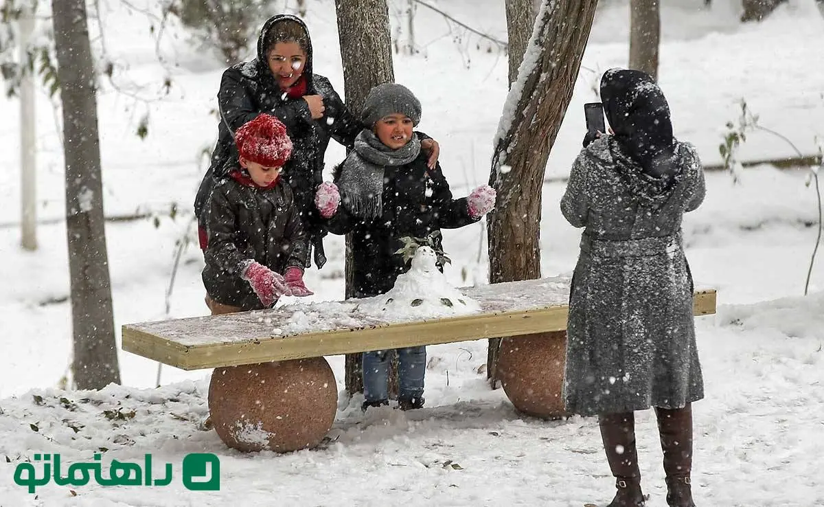بهترین جاهای نزدیک تهران برای برف بازی