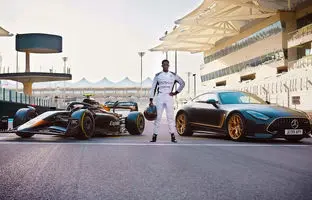 مدل ویژه مرسدس 63 AMG GT معرفی شد؛ حاصل پروژه سینمایی با بازی برد پیت