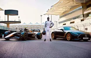 مدل ویژه مرسدس 63 AMG GT معرفی شد؛ حاصل پروژه سینمایی با بازی برد پیت