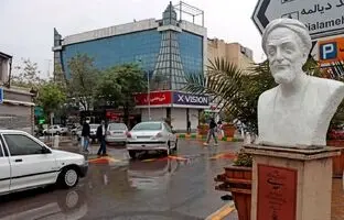 تهران قدیم؛ «خیابان سعدی و دروازه دولت، وقتی که خاکی بود»؛ سال 1300 + عکس