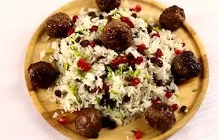 با کوفته ریزه و انار یک پلوی متفاوت برای شب یلدا درست کن + فوت و فن