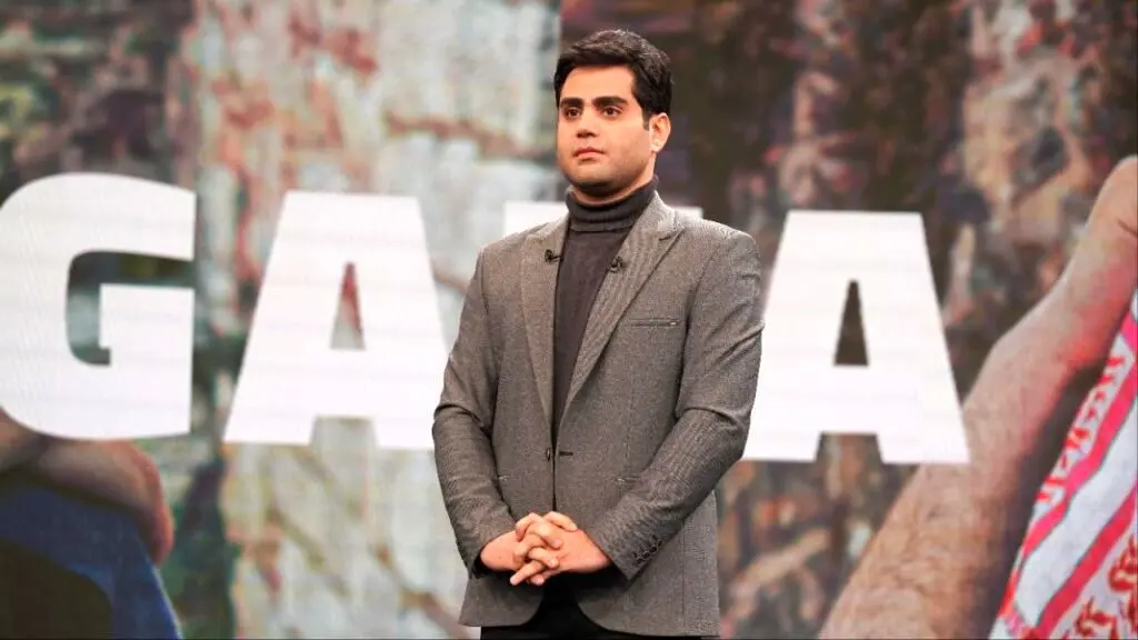 پخش صوت فیک نتانیاهو در تلویزیون و اظهارات عجیب مجری تلویزیون درباره آن + ویدیو