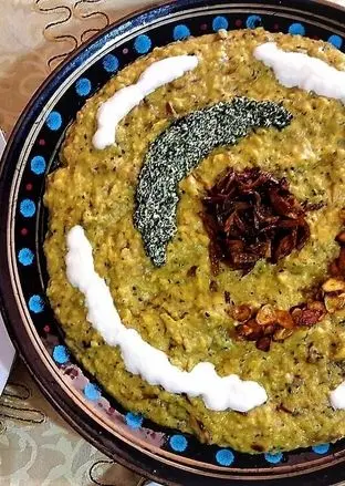 طرز تهیه حلیم بادمجان با تمام نکات/ حلیم بادمجان برای افطار + ویدئو