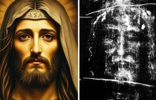 (ویدئو) بازسازی چهره‌‌ی عیسی مسیح با کمک هوش مصنوعی با تحلیل کفن مرموز تورین 