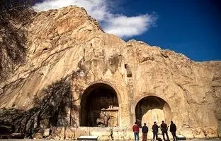  محوطه تاریخی طاق بستان؛ یادگار دورهٔ ساسانی + تصویر