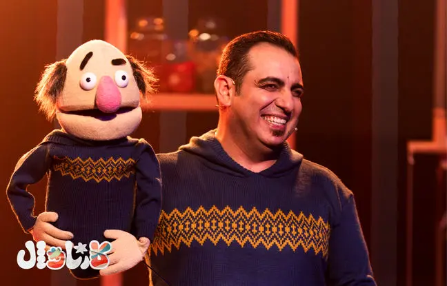  پشت صحنه عروسک‌گردانی محمد لقمانیان در کارناوال رامبد جوان 