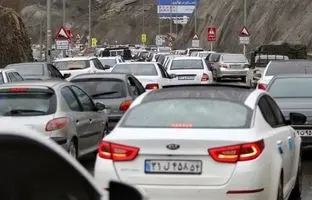 محدودیت ترافیکی جاده چالوس اعلام شد