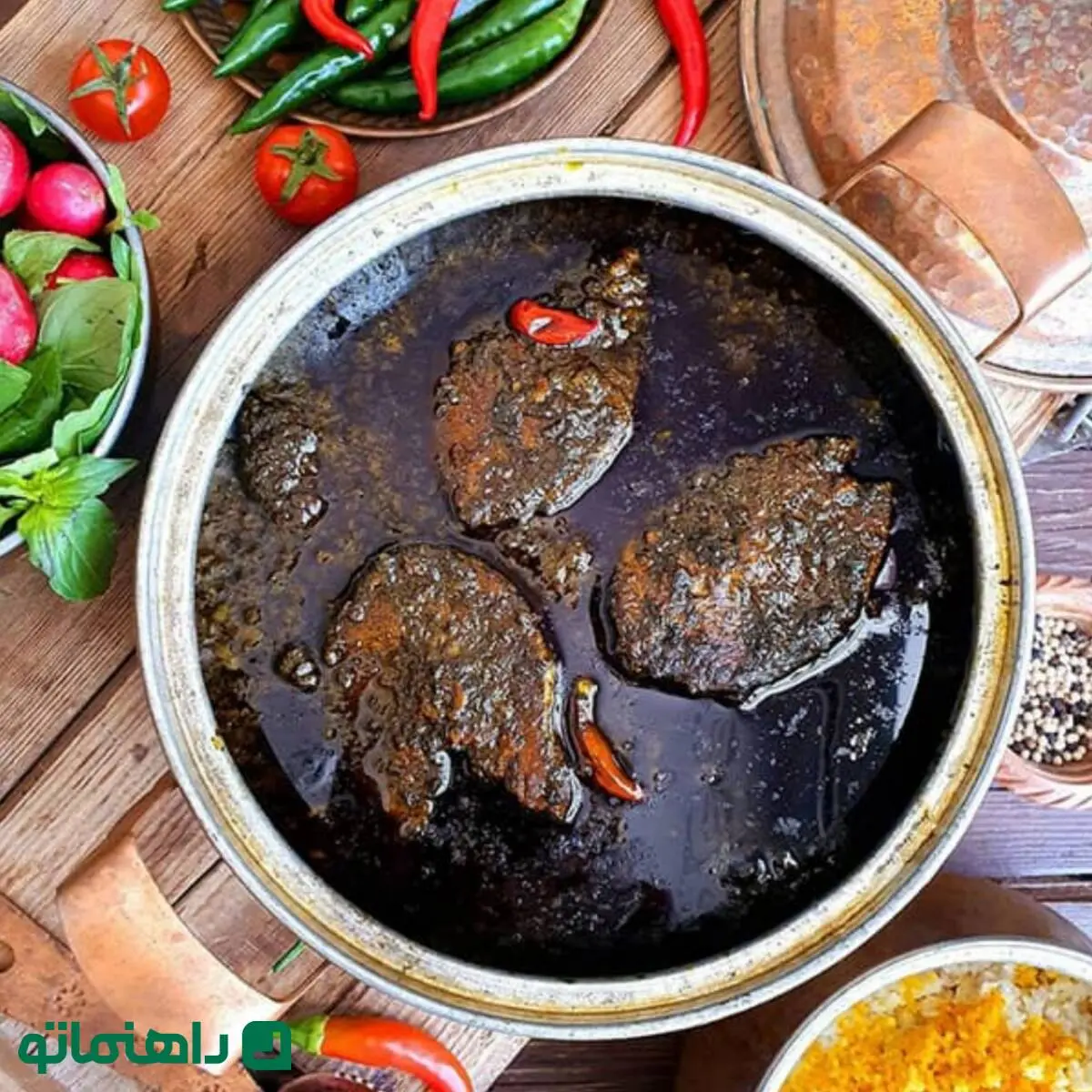 طرز تهیه قلیه ماهی اصل جنوبی با ماهی و کنسرو ماهی / ترکیب سبزی قلیه ماهی + بهترین ماهی برای قلیه