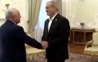 استقبال رئیس جمهور به زبان ترکی از هیأت جمهوری آذربایجان + ویدئو