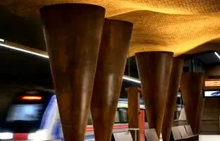 معماری این ایستگاه مترو در شیراز را احتمالا با اروپا اشتباه می‌ گیرید + ویدئو