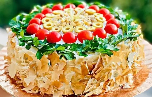 خوشمزه بپزید؛ سالاد پیازچه قالبی، سالاد شیک و خوشمزه برای مهمانی