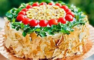 خوشمزه بپزید؛ سالاد پیازچه قالبی، سالاد شیک و خوشمزه برای مهمانی