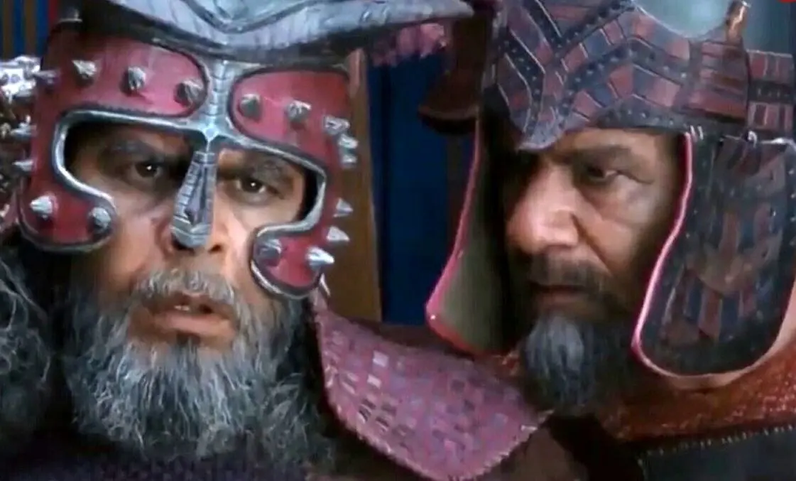 «ابن زیاد» و «معقل» در پشت‌صحنه سریال «مختارنامه» در بیابان