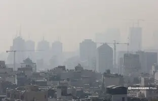 هشدار آلودگی شدید هوا به ساکنان ۱۰ شهر 