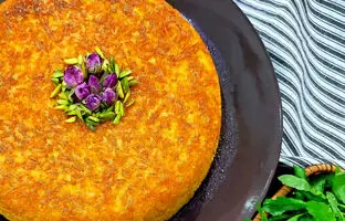 ته دیگ آردی/ یک انتخاب متفاوت و خوشمزه برای وعده غذایی شما 