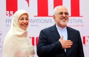  پیام تبریک محمدجواد ظریف و همسرش به مناسبت میلاد حضرت مسیح + ویدئو