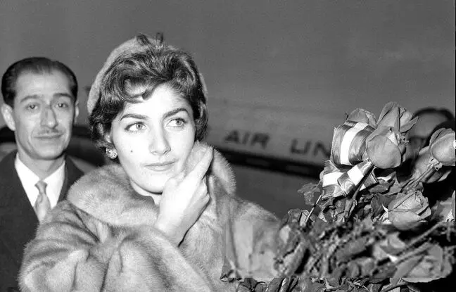 عکس قدیمی: فوزیه جهانبانی فرزند دوم شهناز پهلوی در دهه 50
