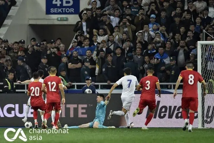 برد خفیف ازبکستان مقابل قرقیزستان در تاشکند