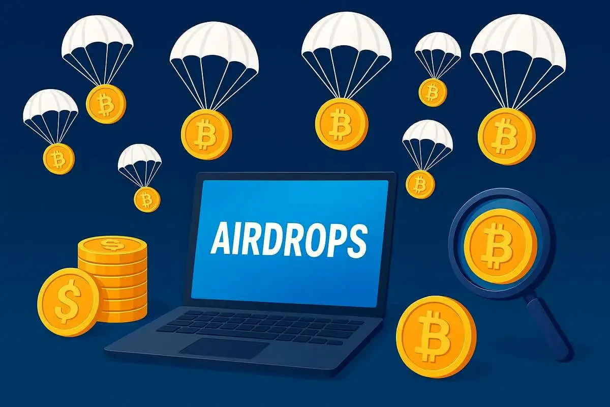  هفت سایت برتر ایردراپ برای دریافت ارز دیجیتال رایگان‌ 