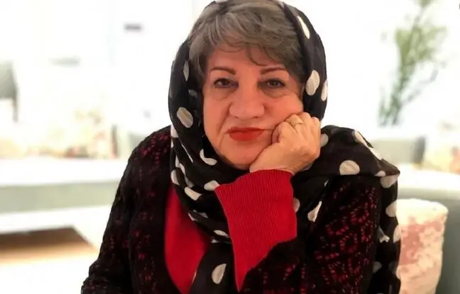  «ناهید مسلمی» در دوران جوانی و در اوایل دهه ۵۰ 