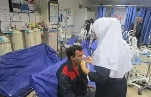 هوای آلوده خوزستان ۹۶۹ نفر را راهی بیمارستان کرد
