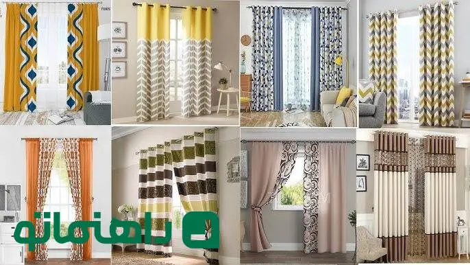 طرح پرده پذیرایی ؛ زیباترین پرده ها برای شاد کردن فضای اتاق نشیمن