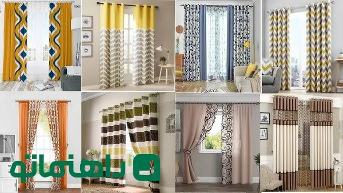 طرح پرده پذیرایی ؛ زیباترین پرده ها برای شاد کردن فضای اتاق نشیمن