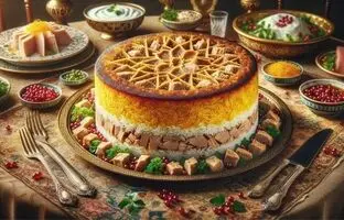 چطور ته چین تن ماهی با شوید درست کنم ؟