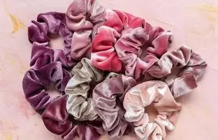 نحوه ی درست کردن کش مو پارچه ای + ویدئو