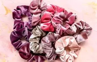نحوه ی درست کردن کش مو پارچه ای + ویدئو