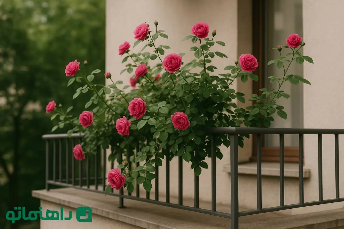 گل‌های بهاری ۱۴۰۴: ساناز، با شکوفه‌های زیبایش بالکن را زنده می‌کند