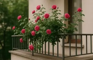 گل‌های بهاری ۱۴۰۴: ساناز، با شکوفه‌های زیبایش بالکن را زنده می‌کند