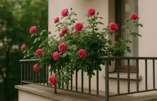 گل‌های بهاری ۱۴۰۴: ساناز، با شکوفه‌های زیبایش بالکن را زنده می‌کند