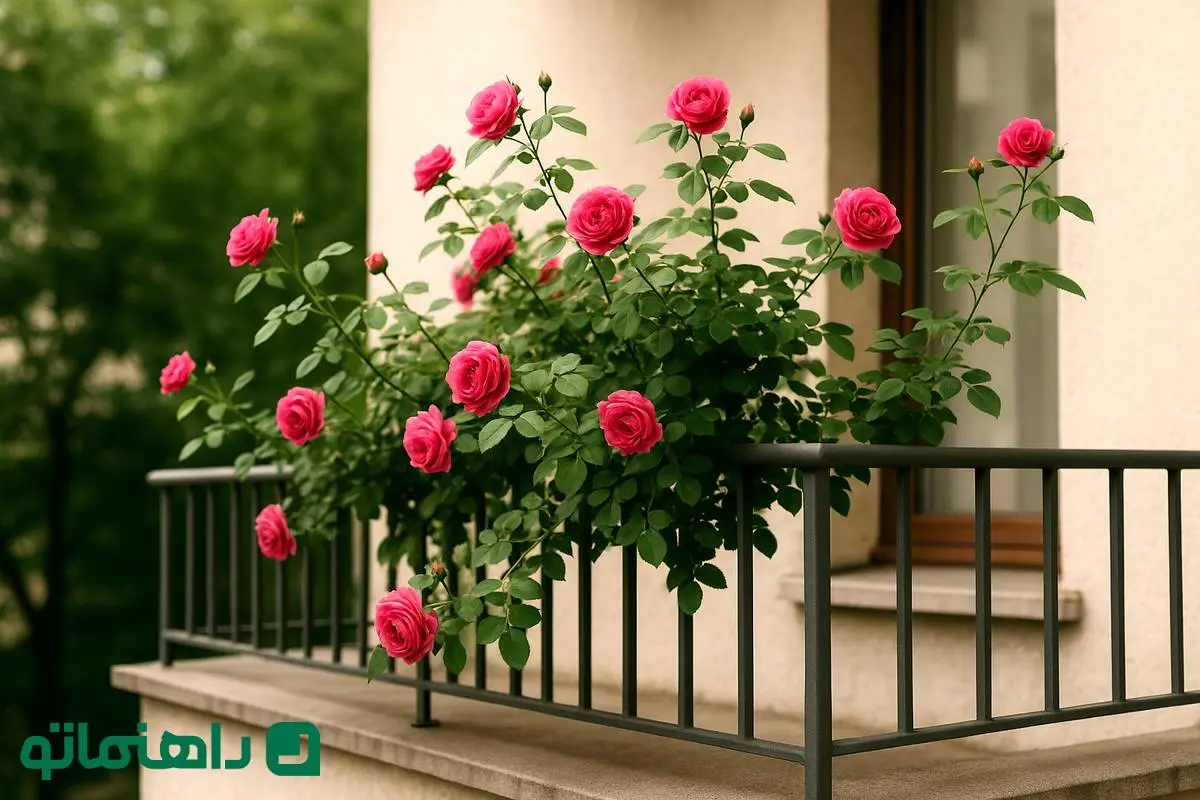 گل‌های بهاری ۱۴۰۴: ساناز، با شکوفه‌های زیبایش بالکن را زنده می‌کند