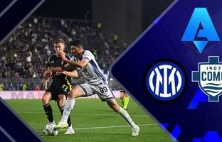 خلاصه بازی کومو 0 - اینتر 2 + ویدئو