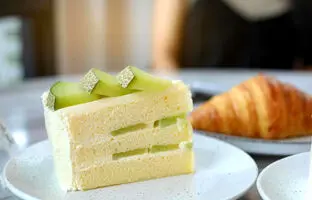 طرز تهیه کیک طالبی بستنی