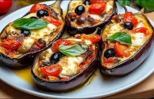 طرز تهیه بادمجان پیتزایی به روشی ساده و کم هزینه + ویدئو