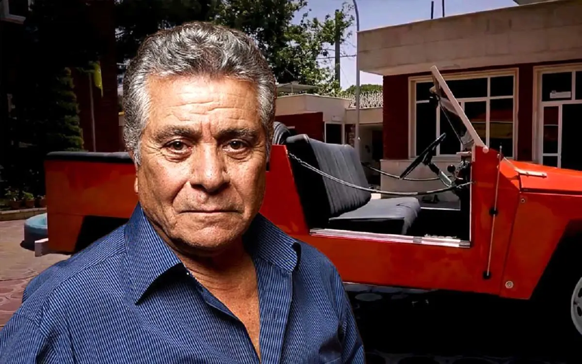  «بهروز وثوقی» در نمایی از فیلم «رضا موتوری»؛ سال 1349 + عکس