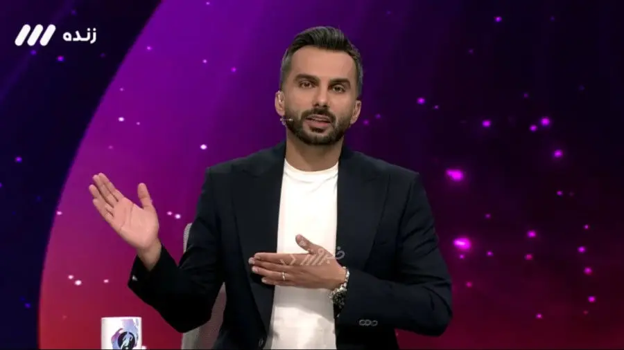  میثاقی روی آنتن زنده به سرش کوبید؛ چرا؟ + ویدئو